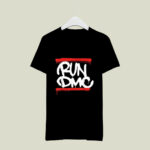 Run DMC Official Graffiti Logo 3 T Shirt