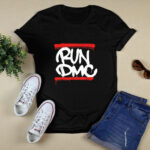 Run DMC Official Graffiti Logo 4 T Shirt