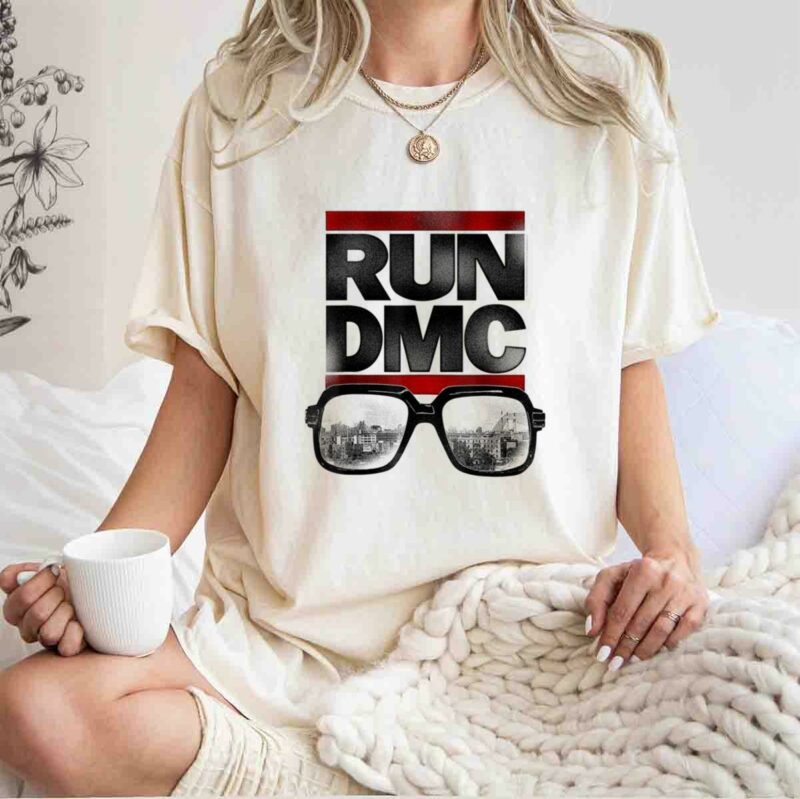 Run Dmc Official Nyc Glasses 0 T Shirt
