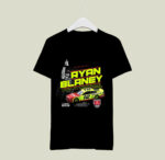 Ryan Blaney Checkered Flag 2021 FireKeepers Casino 400 Race Win 2 T Shirt