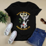Saint Michael Protecting US Airborne Ranger United States Army 2 T Shirt