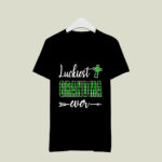 Saint Patrick luckiest grandma ever shamrock cross 510 T Shirt