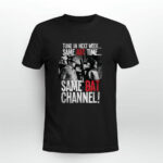 Same Bat Time Same Bat Channel Batman 2 T Shirt