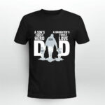 San Antonio Spurs Dad sons first hero daughters first love 3 T Shirt