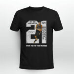 San Antonio Spurs Tim Duncan thank you for the memories 3 T Shirt