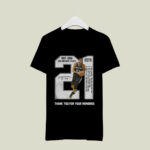 San Antonio Spurs Tim Duncan thank you for the memories 4 T Shirt
