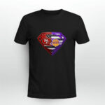San Francisco 49ers And Los Angeles Lakers Superman 4 T Shirt
