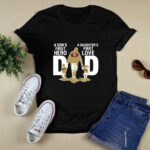 San Francisco 49ers Dad a sons first hero a daughters first love 2 T Shirt