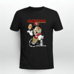 San Francisco 49ers Disney Mickey player super bowl 4 T Shirt