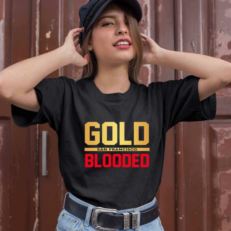 San Francisco 49Ers Gold Blooded 0 T Shirt
