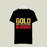 San Francisco 49ers Gold Blooded red 3 T Shirt