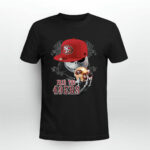 San Francisco 49ers Jack Skellington Fear The 49ers 3 T Shirt