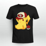 San Francisco 49ers Pikachu Pokemon 2 T Shirt