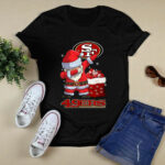 San Francisco 49ers Santa Dabbing Christmas 4 T Shirt
