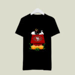 San Francisco 49ers Snoopy Pumpkin House 4 T Shirt