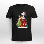 San Francisco 49ers Snoopy Woodstock Christmas 3 T Shirt