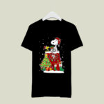 San Francisco 49ers Snoopy Woodstock Christmas 4 T Shirt