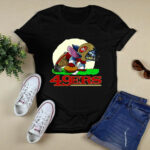 San Francisco 49ers Stitch Ready For The Football Battle 2 T Shirt