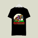 San Francisco 49ers Stitch Ready For The Football Battle 3 T Shirt