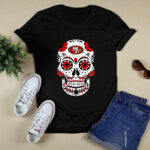 San Francisco 49ers Sugar Skull 2 T Shirt