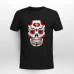 San Francisco 49ers Sugar Skull 3 T Shirt