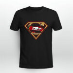 San Francisco 49ers Superman Logo 4 T Shirt