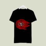 San Francisco 49ers The Millennium Falcon Star Wars 4 T Shirt