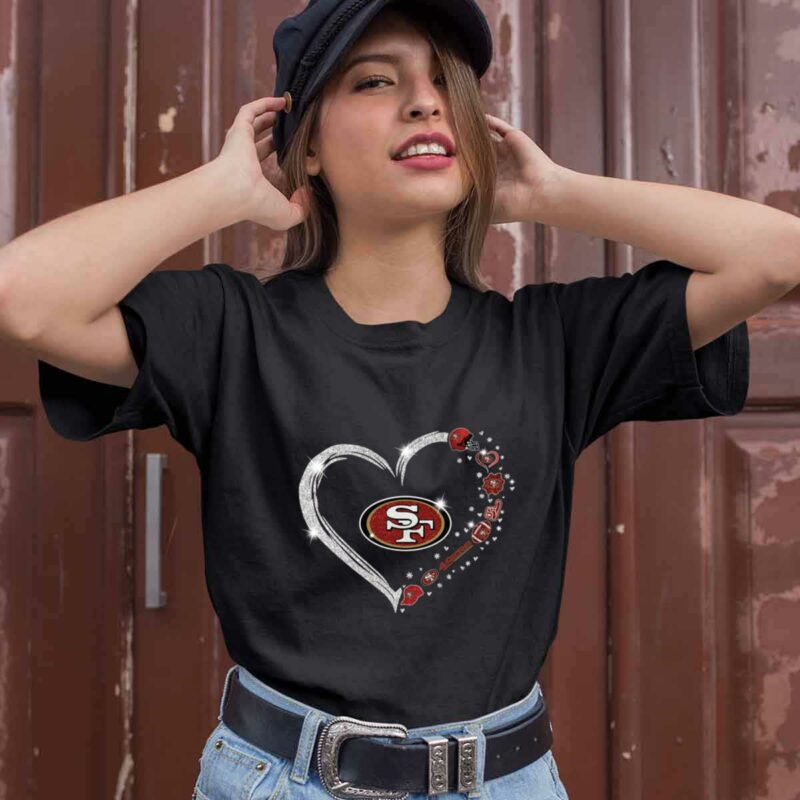 San Francisco 49Ers Twinkle Hear 0 T Shirt