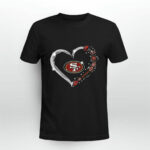 San Francisco 49ers Twinkle Hear 2 T Shirt