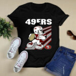 San Francisco 49ers With Mickey Mouse 3 T Shirt