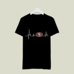 San Francisco 49erss Heartbea 4 T Shirt