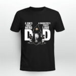 San Francisco Giants Dad sons first hero daughters first love 3 T Shirt