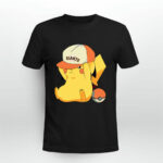 San Francisco Giants Pikachu Pokemon 4 T Shirt