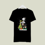 San Francisco Giants Snoopy Woodstock Christmas 2 T Shirt