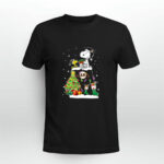 San Francisco Giants Snoopy Woodstock Christmas 4 T Shirt