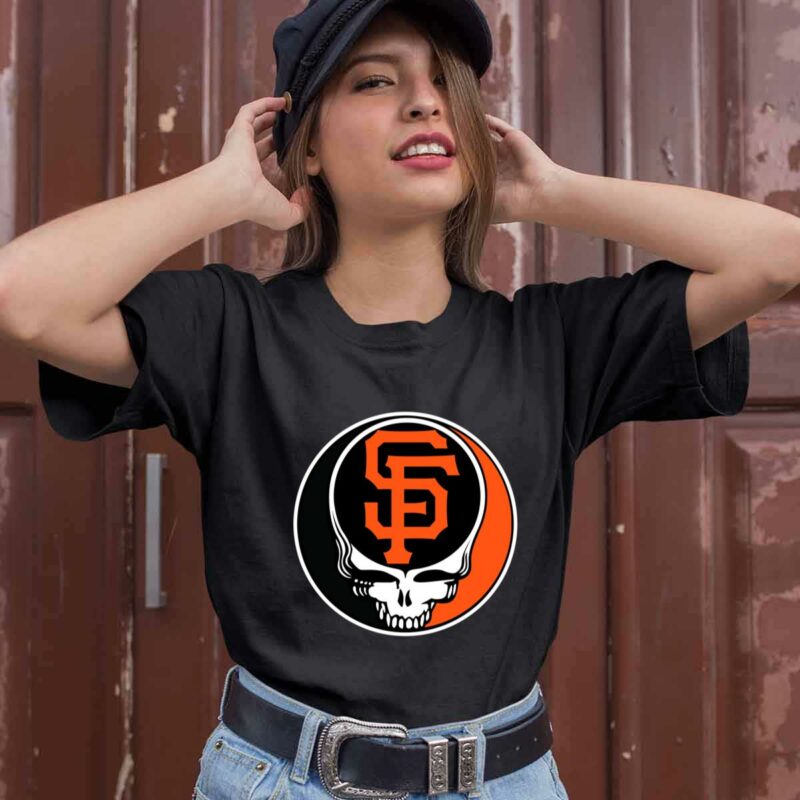 San Francisco Giants The Grateful Dead Baseball Mashup 0 T Shirt