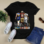 San Francisco Montana Curry Montana and Posey signatures 2021 3 T Shirt