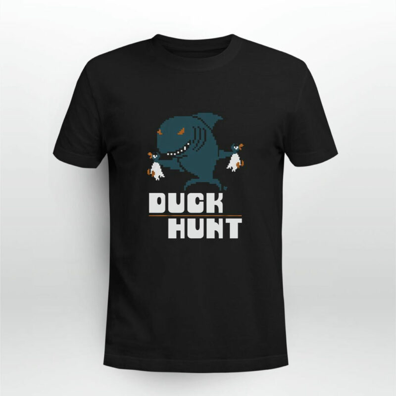 San Jose Sharks Duck Hunt 0 T Shirt