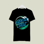 Santa Cruz Wave Dot back 2 T Shirt