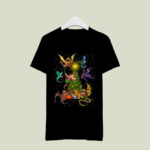 Santa Dragon And Xmas Tree for Christmas 3 T Shirt