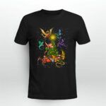 Santa Dragon And Xmas Tree for Christmas 4 T Shirt