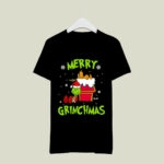 Santa Grinch Merry Grinchmas Christmas 4 T Shirt