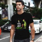 Santa Grinch and Max Dog Christmas Is This Jolly Enough Clown Grinch Xmas 2022 0 T Shirt