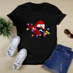Santas Hat Merry Christmas Arizona Cardinals 2 T Shirt