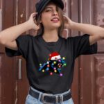 Santas Hat Merry Christmas Carolina Panthers 0 T Shirt