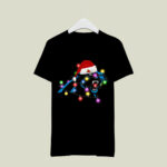 Santas Hat Merry Christmas Carolina Panthers 2 T Shirt