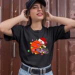 Santas Hat Merry Christmas Cleveland Browns 0 T Shirt