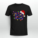 Santas Hat Merry Christmas New York Giants 2 T Shirt