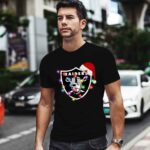 Santas Hat Merry Christmas Oakland Raiders 1 T Shirt