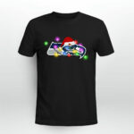 Santas Hat Merry Christmas Seattle Seahawks 4 T Shirt
